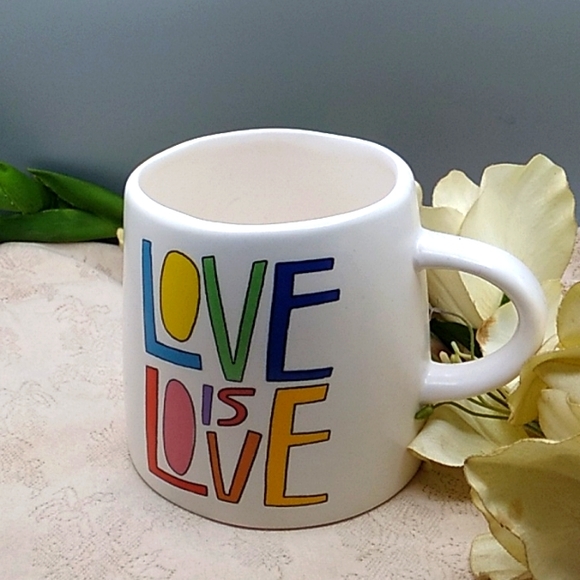 Love is Love Ceramic Coffee Mug - Picture 1 of 9
